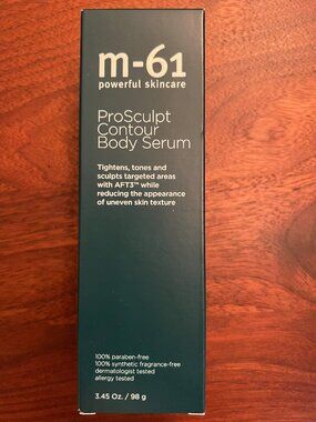 M-61 ProSculpt Contour Body Serum AFT3 | 3.45 oz | NEW & Sealed